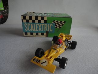 Scalextric Exin Tyrrell Ford F1 Amarillo
