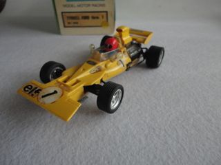 Scalextric Exin Tyrrell Ford F1 Amarillo