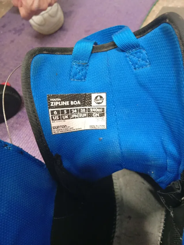 Botas Snowboard Niños/Niñas talla 38 Burton