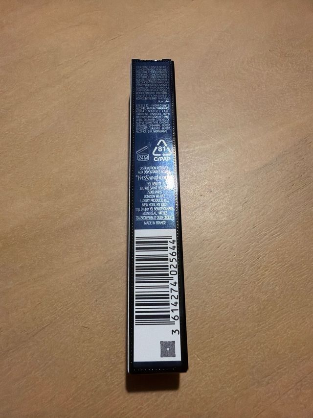 Yves Saint Laurent L'Elixir Perfume Hombre