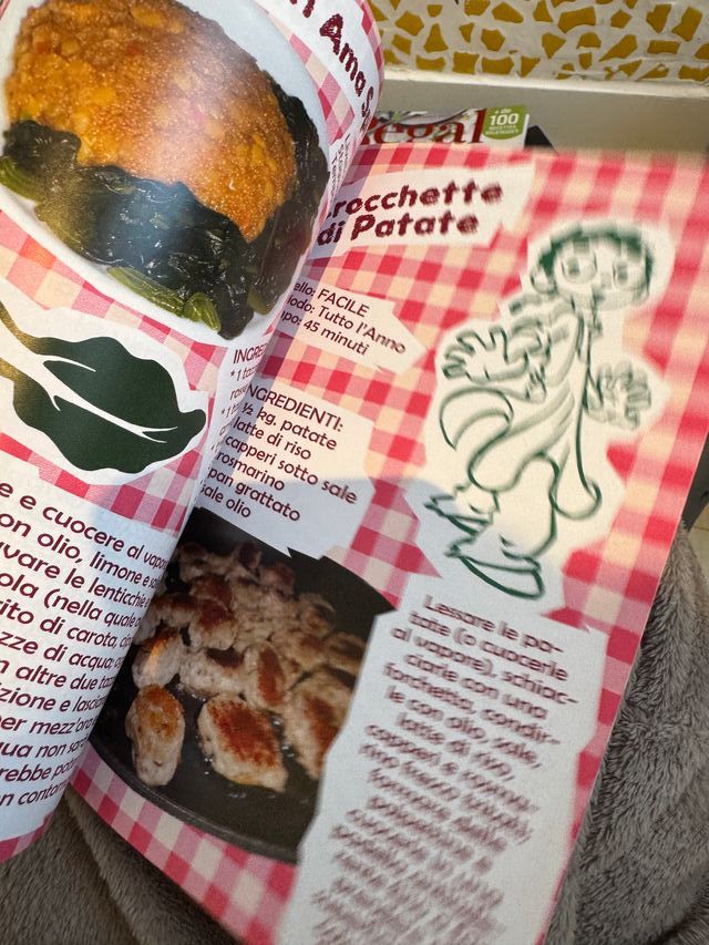 Ricettario a fumetti "Mamma Vega"  Andrea Malgeri