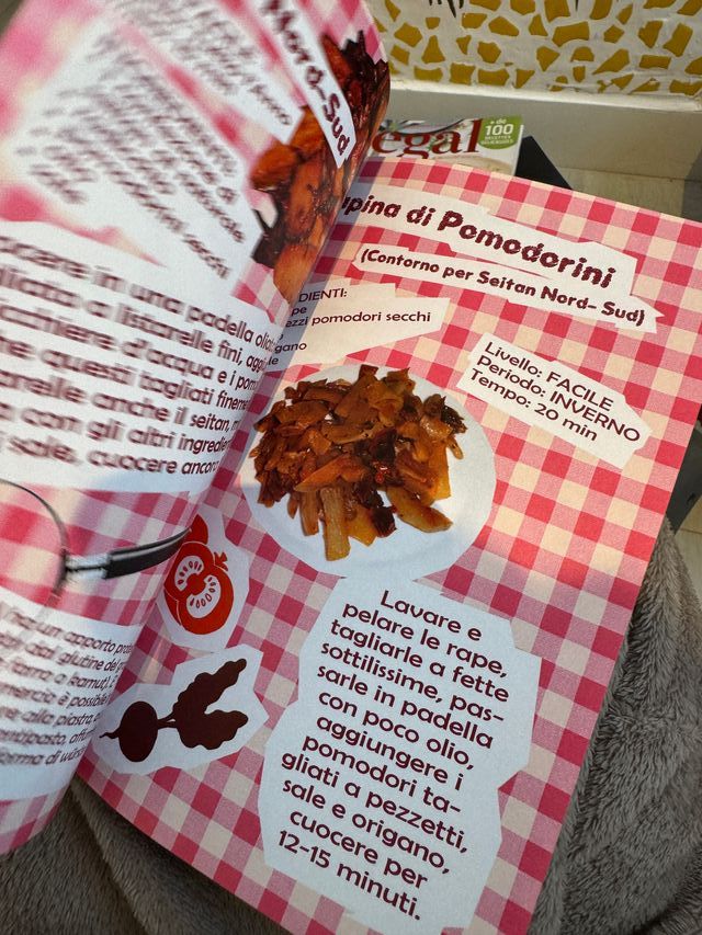 Ricettario a fumetti "Mamma Vega"  Andrea Malgeri