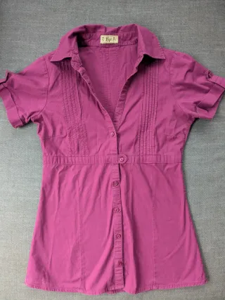 Camisa Xlopa Morada Talla M