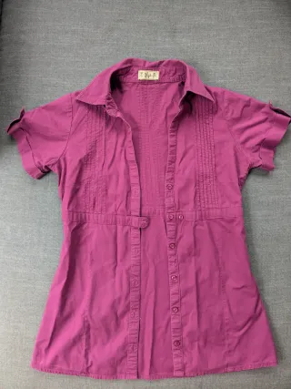Camisa Xlopa Morada Talla M