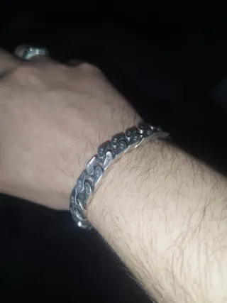 Pulsera Cuban Twojeys Plata