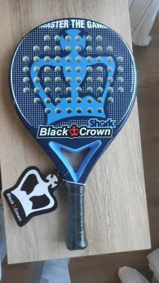 Pala de pádel Black Crown Shark