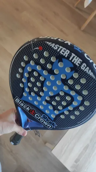 Pala de pádel Black Crown Shark