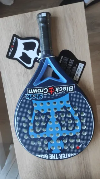 Pala de pádel Black Crown Shark