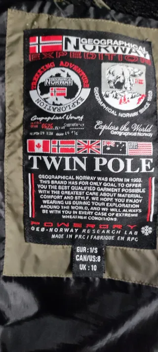 Plumífero Norway Verde