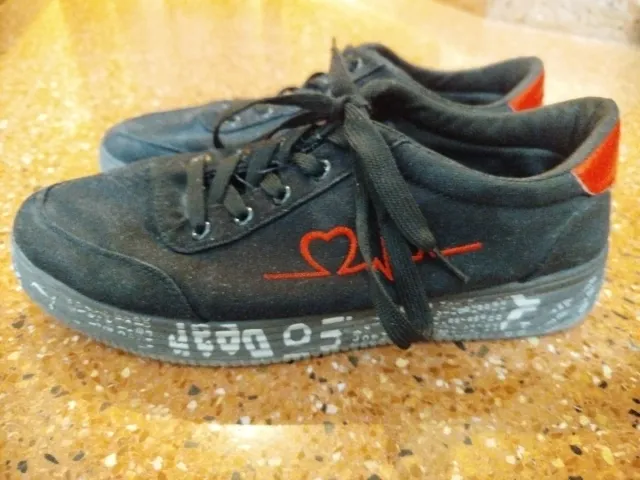 Zapatos Deportivos Negros Talla 44