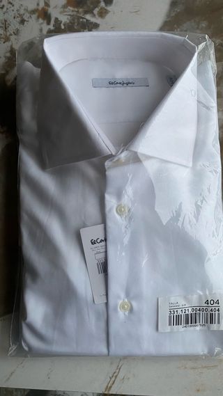 Camisa blanca El Corte Inglés talla L