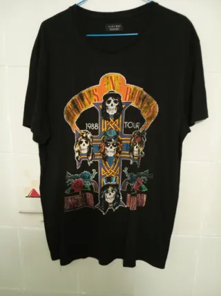 Camiseta Zara Guns N' Roses Tour 1988