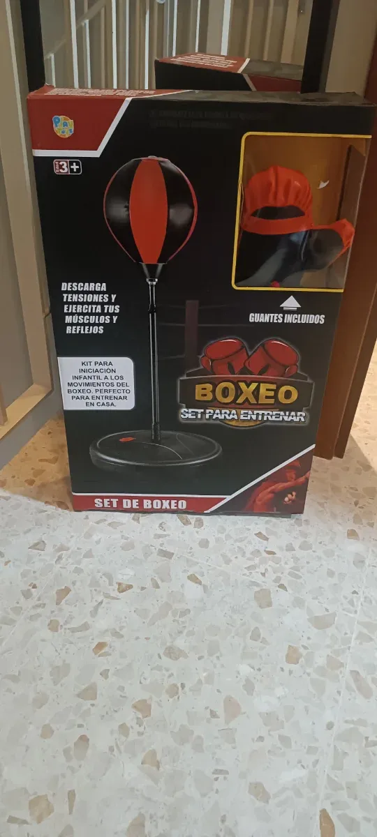 Set de Boxeo Infantil con Guantes