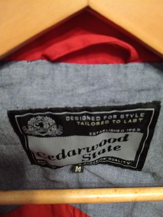 Chaqueta Cedarwood State Roja