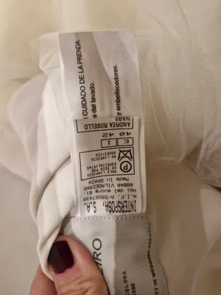 Traje de novia Jesús Peiró