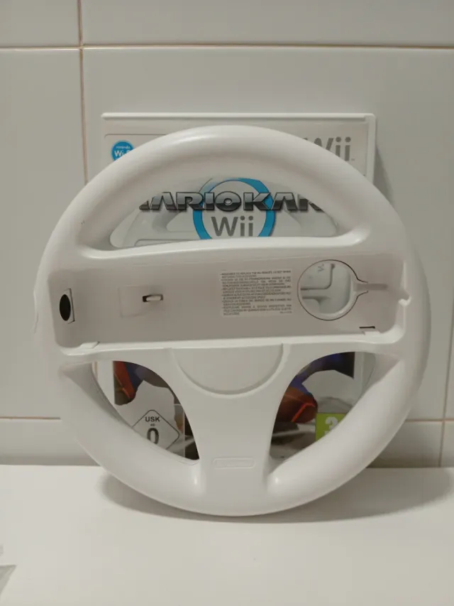 Mario Kart Wii + Volante Wii