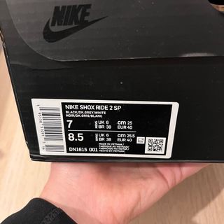 Nike Shox x Supreme Nere Tg 40