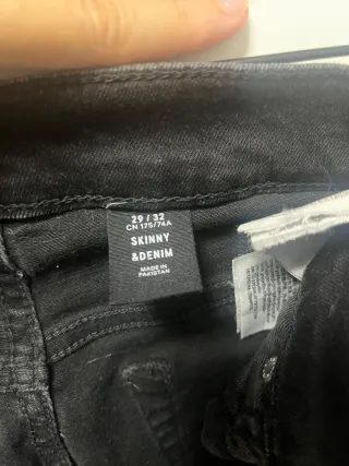 Vaqueros H&M Negros