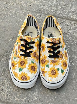Zapatillas Vans 38, Authentic girasoles Sunflower