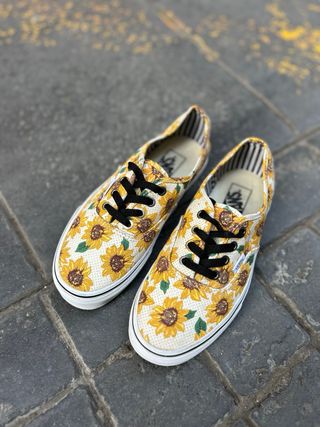 Zapatillas Vans 38, Authentic girasoles Sunflower