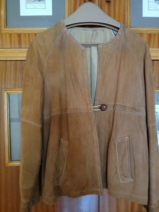 Chaqueta ante unisex talla única