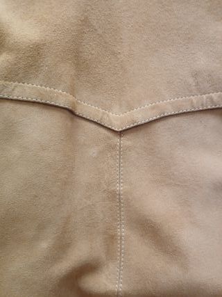 Chaqueta ante unisex talla única