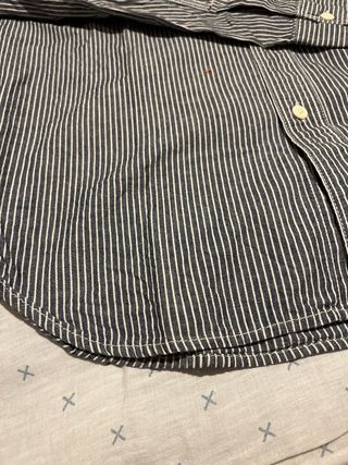 Camisa Uniqlo Talla S Rayas Azules