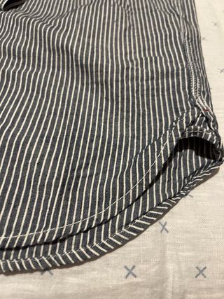 Camisa Uniqlo Talla S Rayas Azules