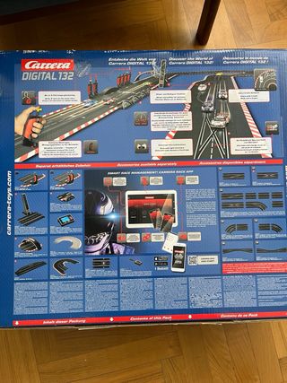 Scalextric Pista Carrera Digital 132 GTTriplePower