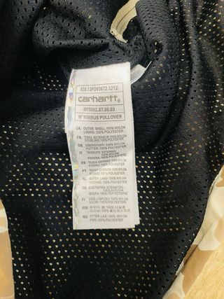 Carhartt WIP Camo Anorak Jacket - Brown Desert