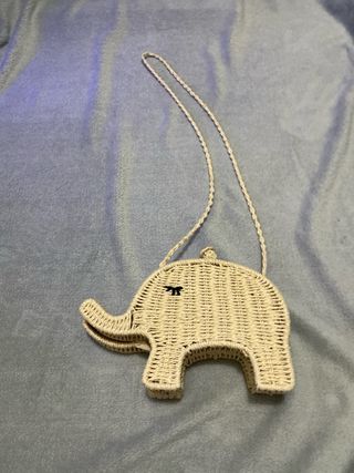 Bolso con forma de elefante