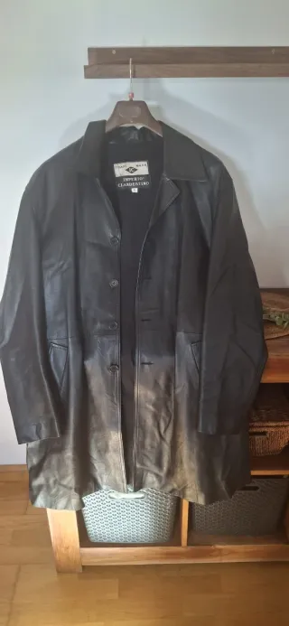 Chaqueta 3/4 hombre negra