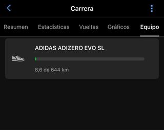 Adidas Adizero Evo SL  plateada/roja Talla 45 1/3