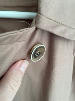 Gabardina Bimba y Lola Marrón Talla M