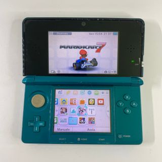 Nintendo 3DS Verde Acqua con 3 Giochi