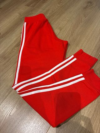 Pantalón chándal Adidas Rojo