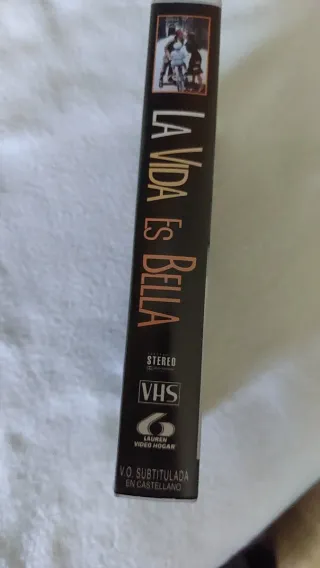 VHS La Vida es Bella VOSE