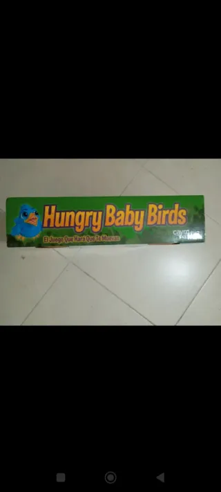 Juego de mesa Hungry Baby Birds nuevo sin abrir.