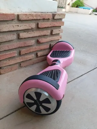 Hoverboard rosa, poco uso