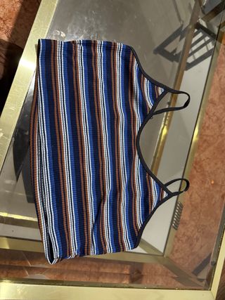 Top de tirantes SHEIN rayas Talla M
