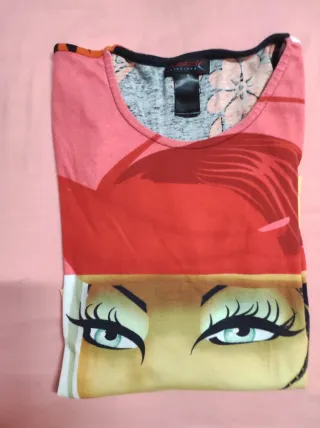 Maglietta manica lunga cotone donna