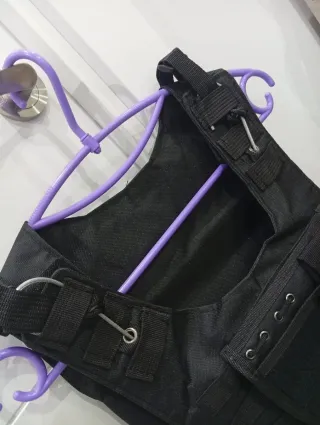 Chaleco táctico paintball negro