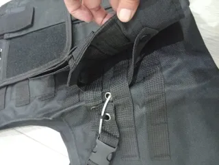 Chaleco táctico paintball negro