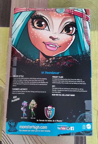 Monster High Isi Dawndancer Muñeca