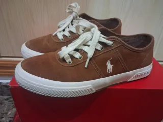 Zapatillas Polo Ralph Lauren Marrones