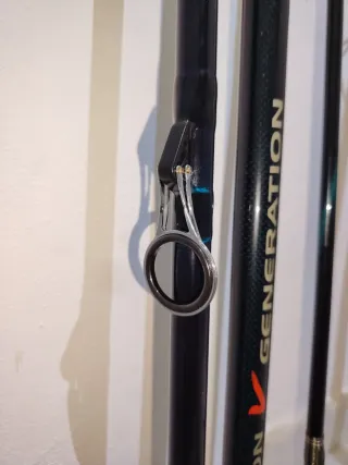 Lote cañas surfcasting encufables