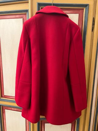 Caban Svasato Semicouture Rosso Taglia S