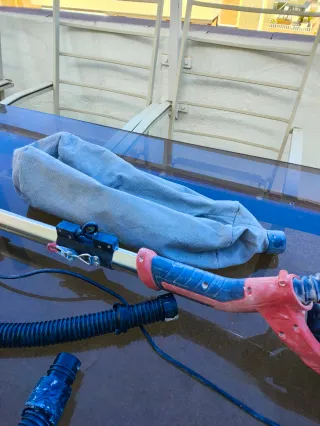 Lijadora de disco con mango