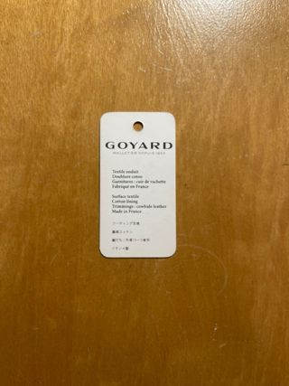 Tarjetero Goyard Blanco