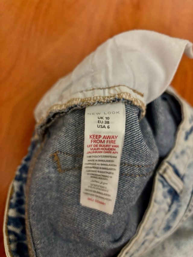 Minifalda vaquera New Look